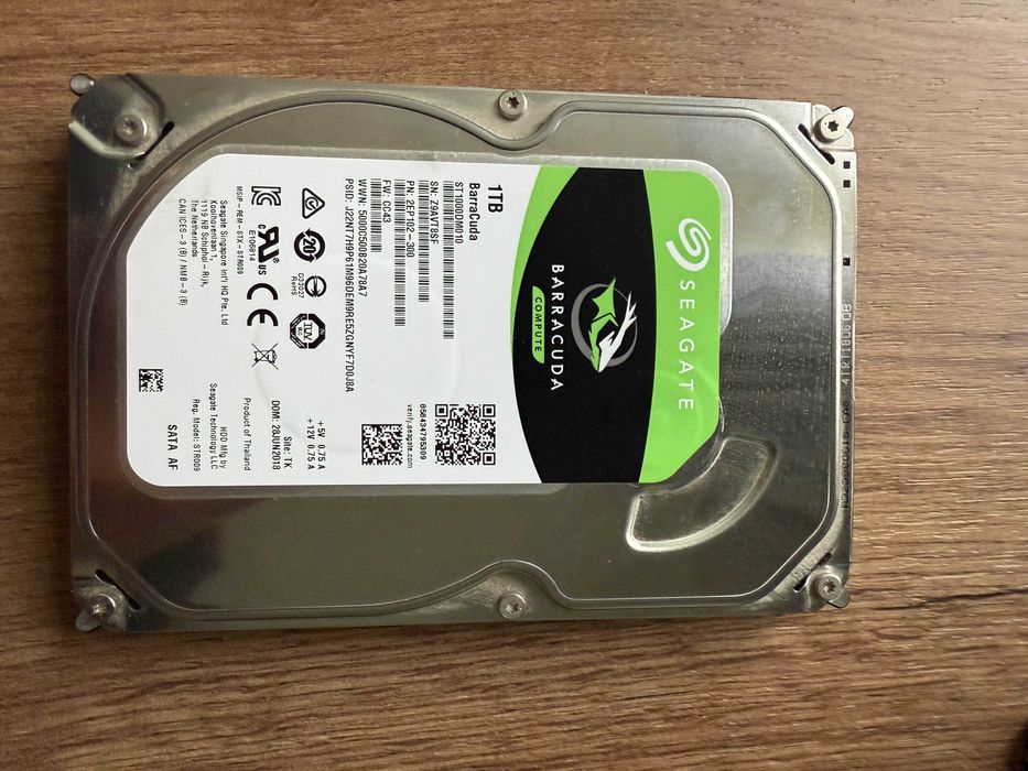 HDD 1.0TB SATA/ 64mb cache