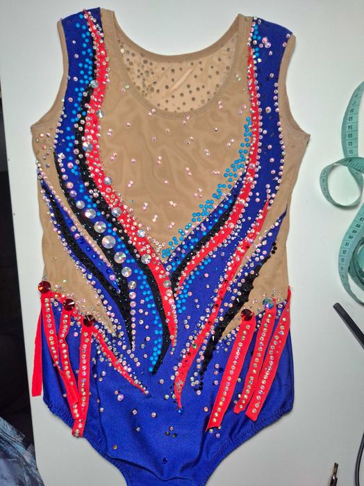 Трико за художествена гимнастика, размер 140 см