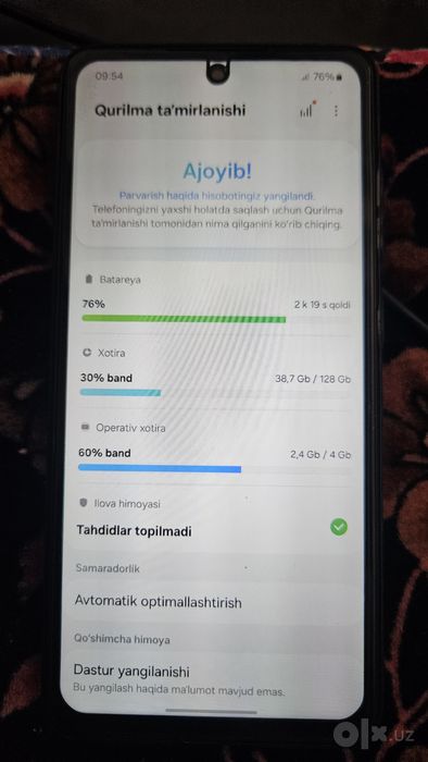 Samsung A52 128/4 ram