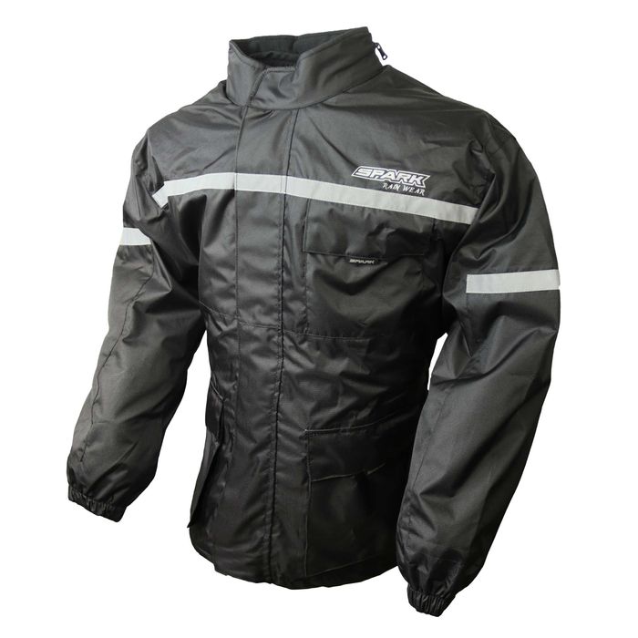 Combinezon Moto impermeabil NOU Spark Torent din 2 piese Negru