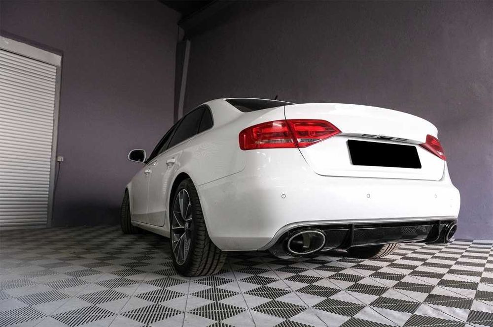 Difuzor Bara Spate si Tobe Audi A4 B8 Facelift (2012-2015) Sedan Avant RS4 Look