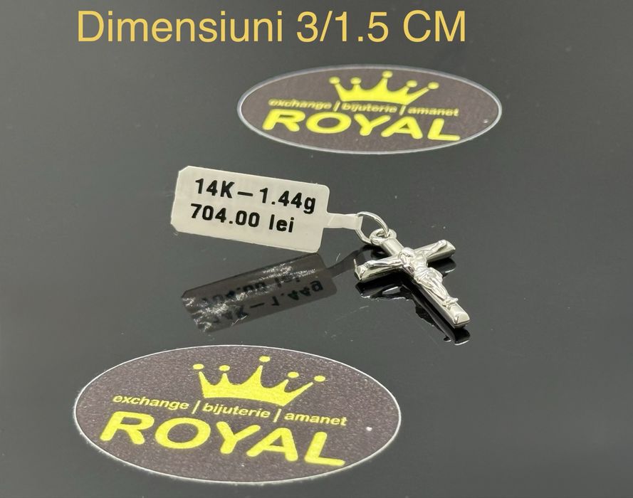 Bijuteria ROYAL : Pandantiv AUR 14K NOU / 1.44 GR