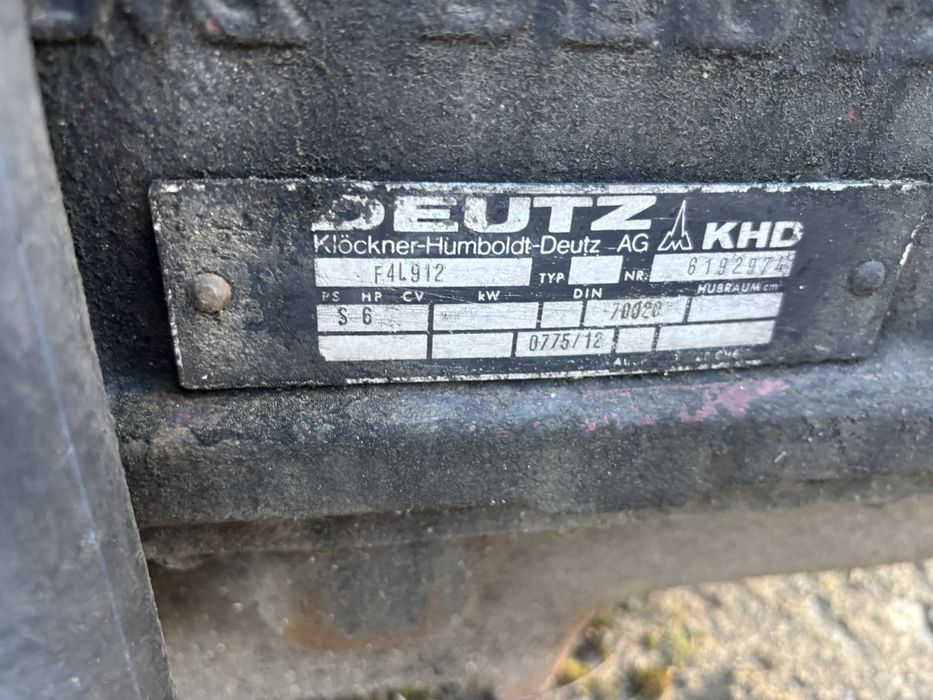 Motor sau piese motor deutz F4L912