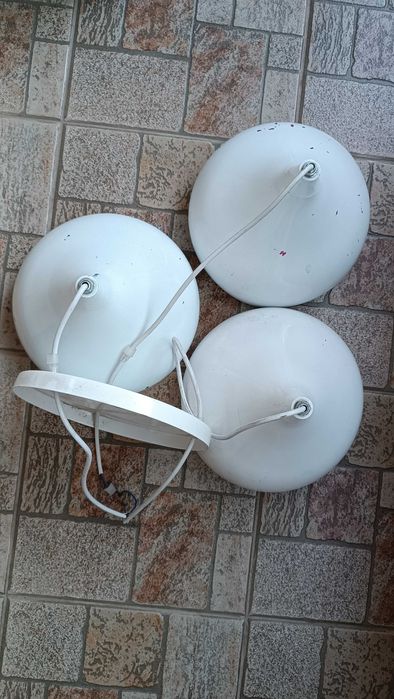 Алуминиев лампион пендел лампа абажур осветително тяло тройка