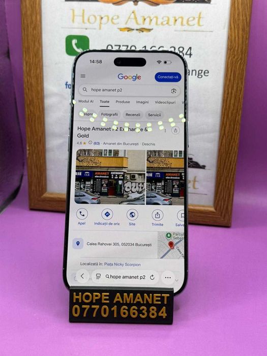 HOPE AMANET P2 - Iphone Air / 256GB / Baterie 100% /  98 Cicluri