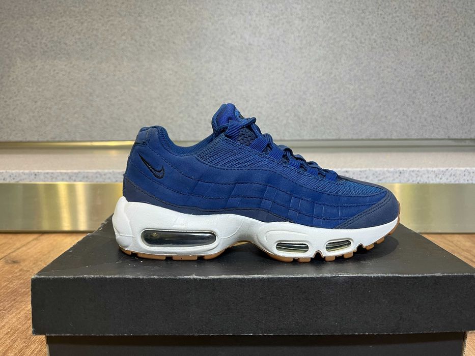 ОРИГИНАЛНИ *** Nike Air Max 95 Leather / Blue Dark Blue