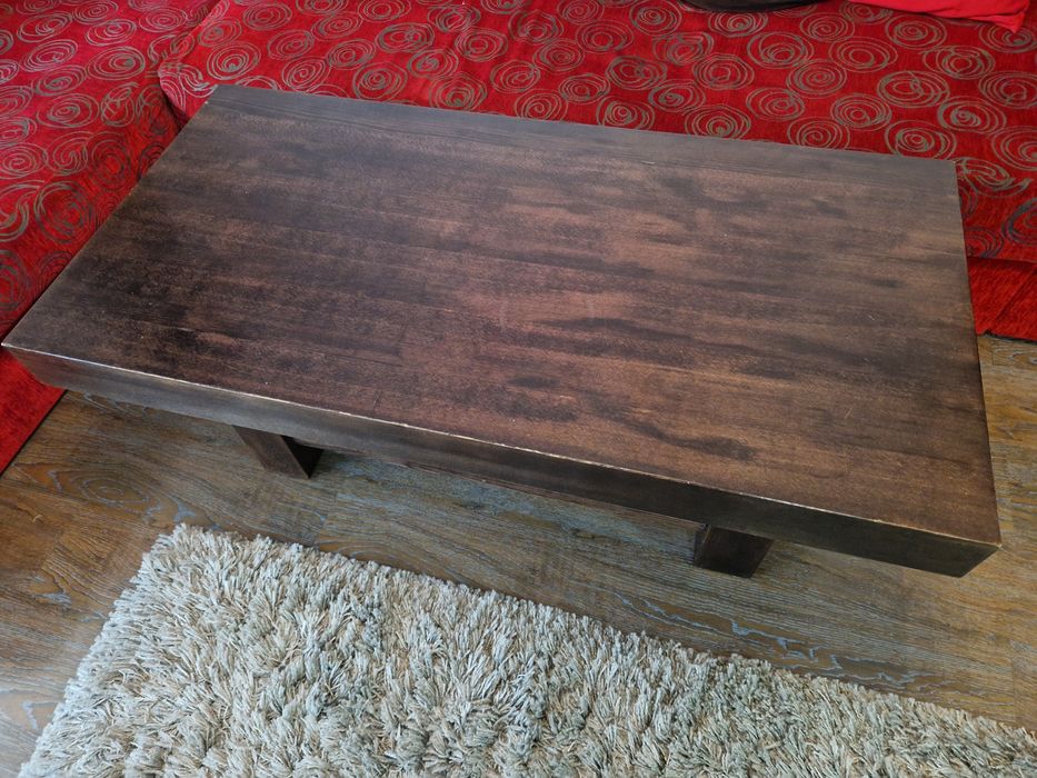 Masuta de cafea lemn sufragerie