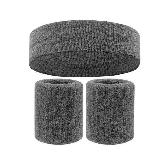 Спортивная повязка на голову и на руку (кисть) от пота. унисекс