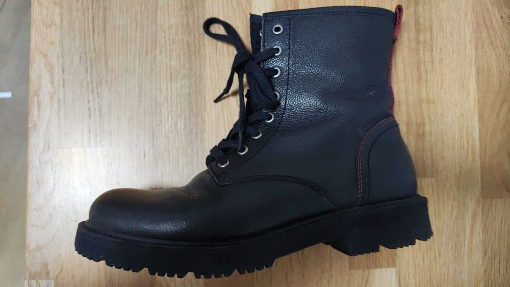 Cizme negre piele naturala, marimea 37