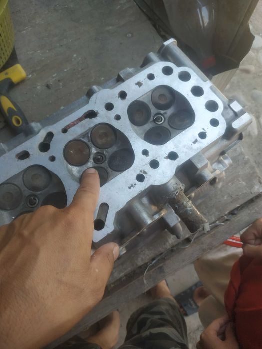 Лассети 1.6 матор Головка  есть трещины надо заварить аргоном