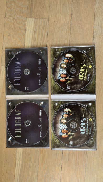 CD-uri duble Iris si Holograf Jurnalul National