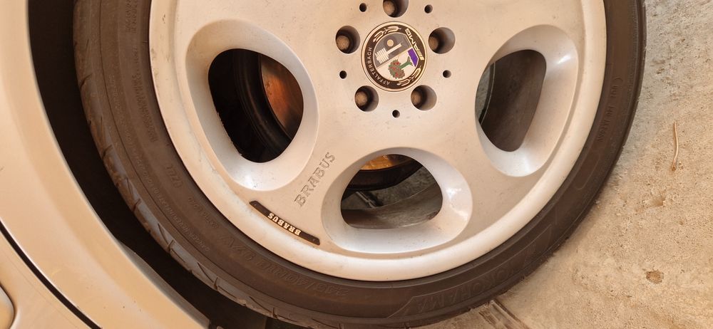 Диски Brabus R18 Мерседес с резиной