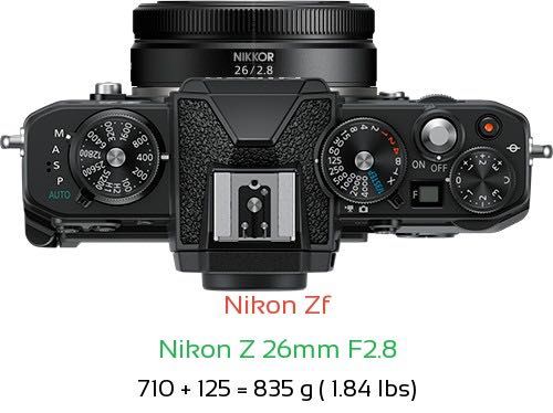Obiectiv Nikon 26mm F2.8 Pancake Mirrorless Montura Z Full Frame