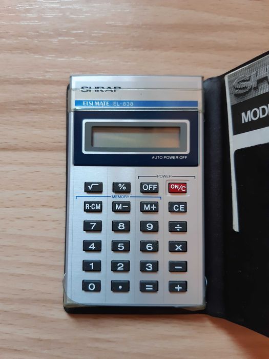 Калкулатор SHARP EL-838, неизползван японски