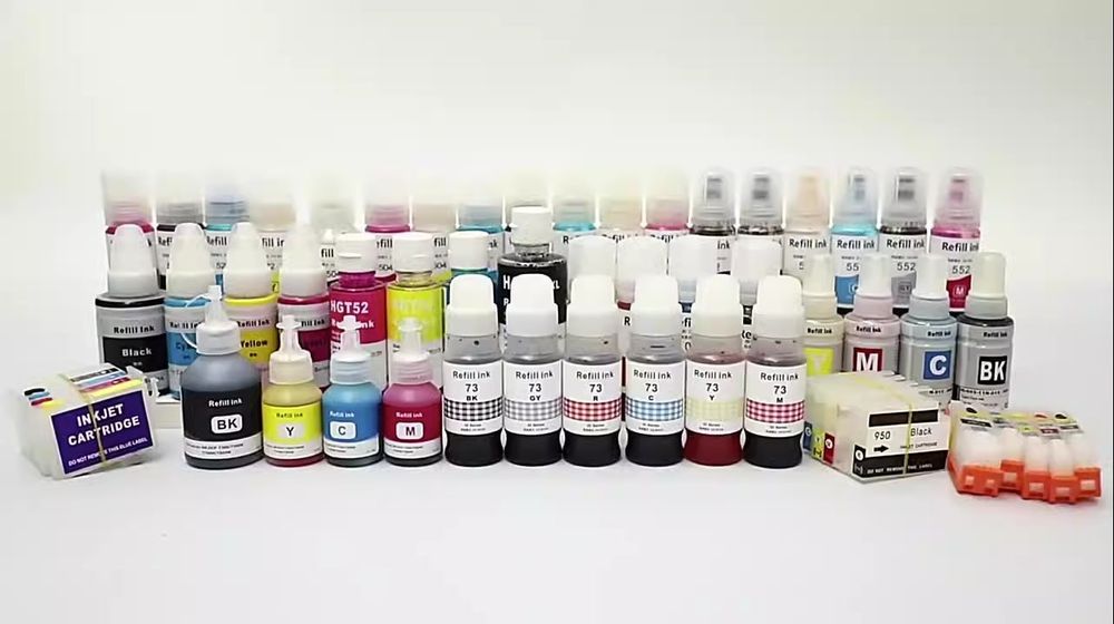 Чернила головка картредж тонер фотобумага  все расходные материалы ест