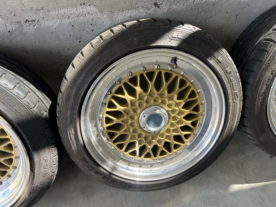 BВS LENSO  5x100 /16 джанти с хубави гуми wv golf