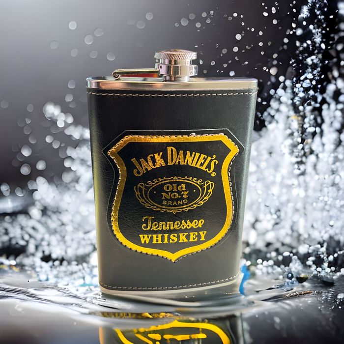 манерка за алкохол JACK DANIELS подаръчна неръждаема стомана 266 мл