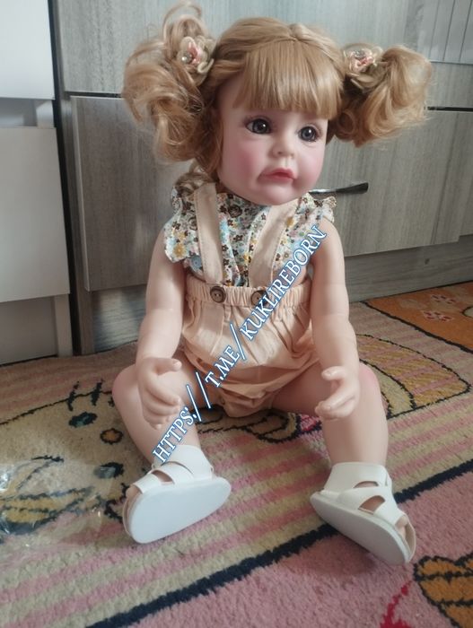 Кукла  Реборн Люсси. Винил Силикон