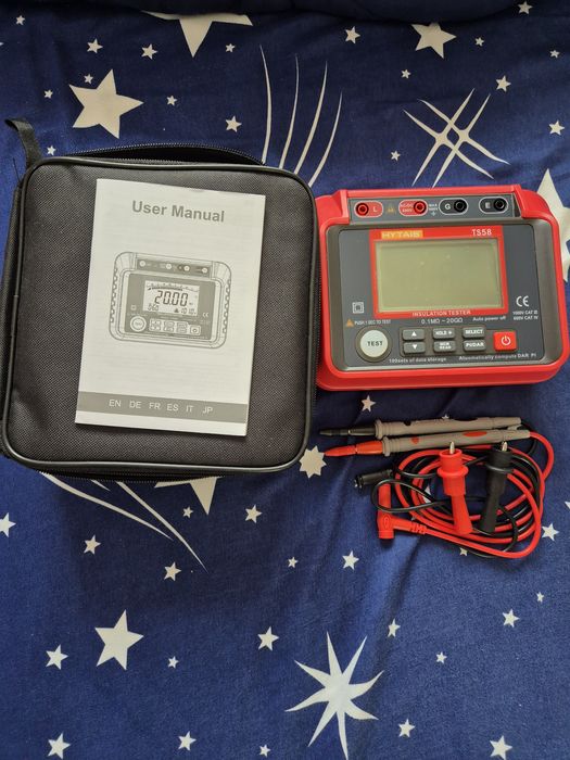 Tester de rezistenta a izolatiei nou nefolosit  Hytais TS 58