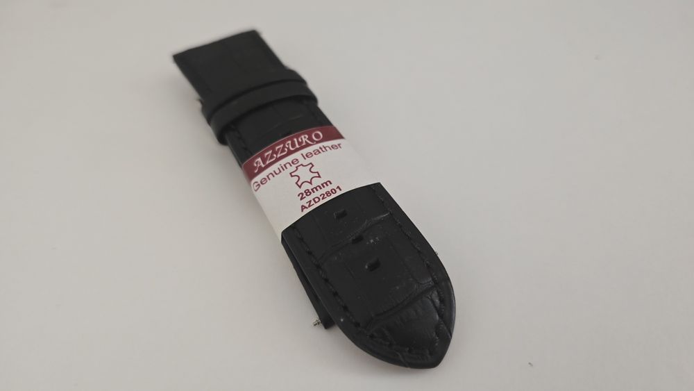 КОЖЕНА каишка за часовник 28мм