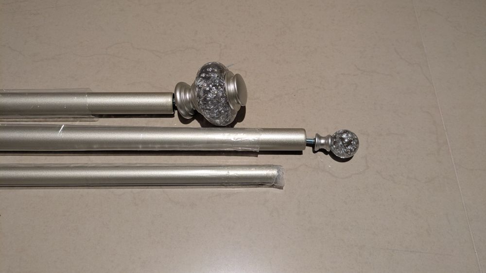 Релса, двойна за пердета