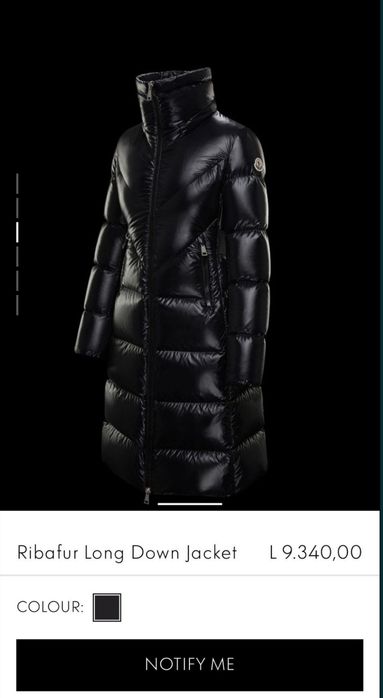 Geaca Moncler Ribafur Long Down