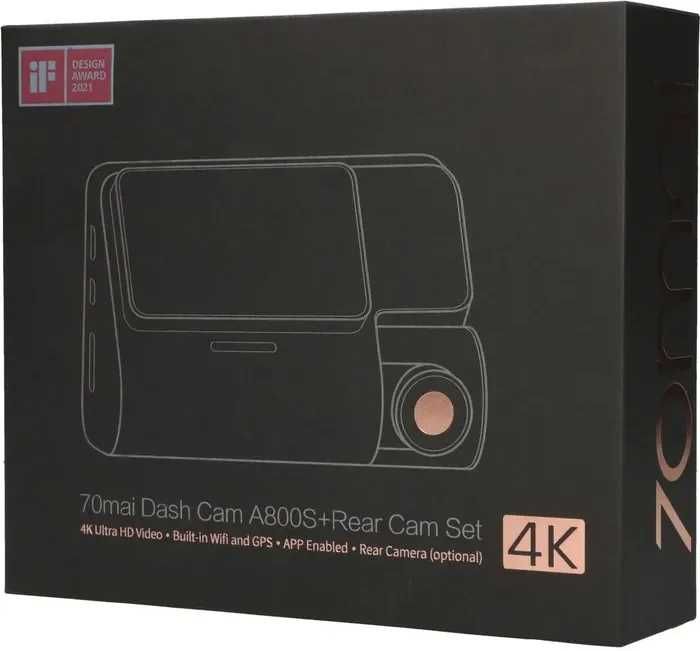 70mai dash cam 4k ultra-HD 2021 A800s+