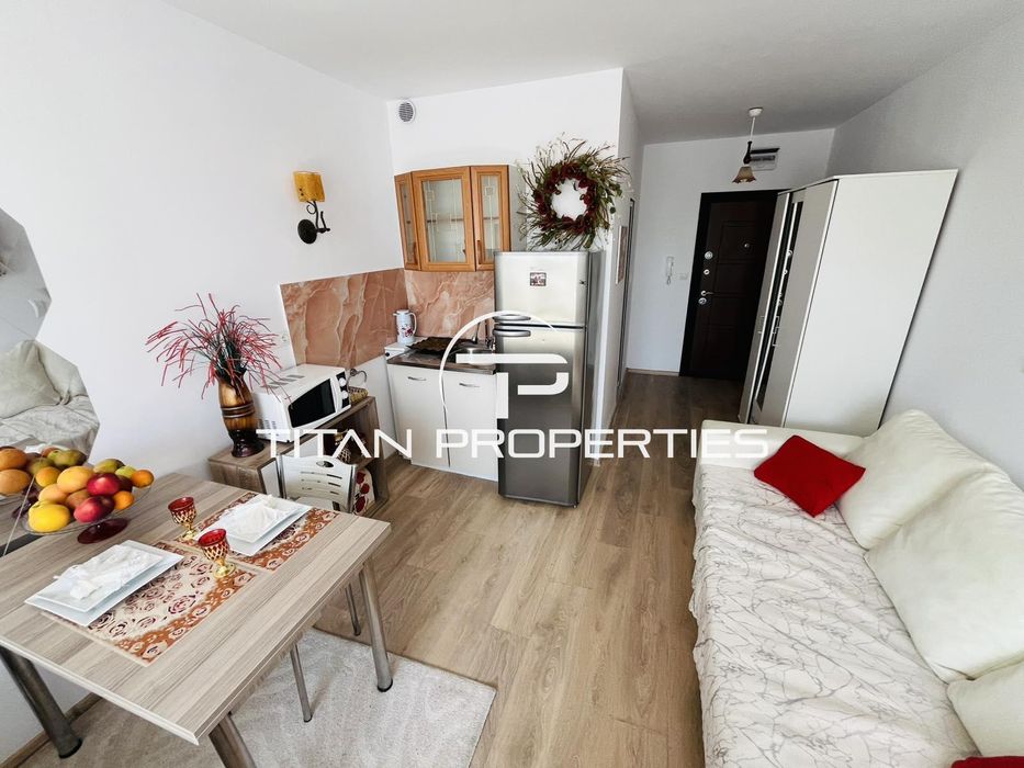 Продава се Едностаен апартамент в Бургас, Славейков - 34 кв.м за 960 €/кв.м - Снимка #1