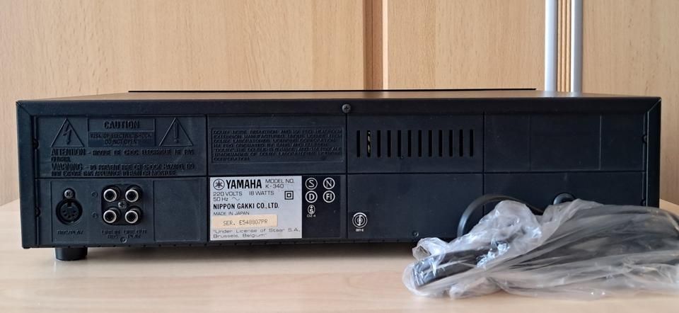 Yamaha K 340 stereo cassette-deck