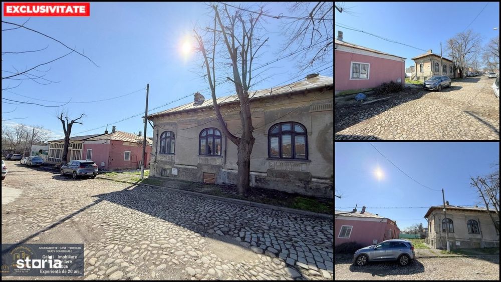 Proprietate cu arhitectură clasică și 685 mp teren – Centru Galați