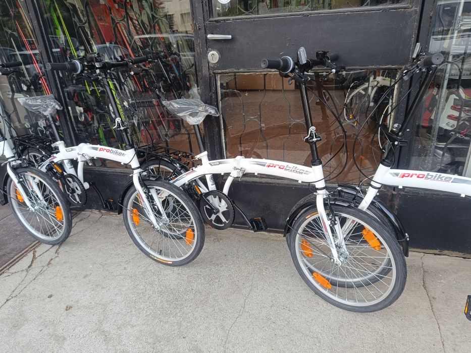 Разпродажба нов сгъваем велосипед  черен с огъната рамка - 200 euro