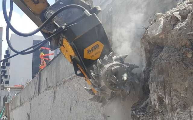 Freza MB Crusher pentru excavatoare