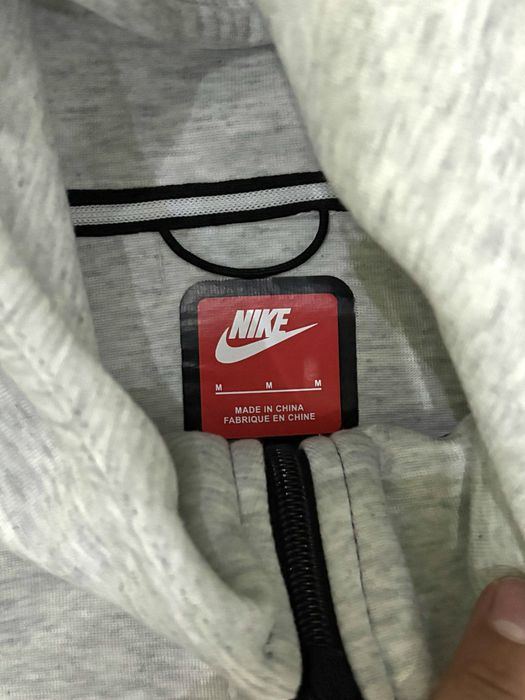 серый верх теч флис Tech Fleece тэч флис