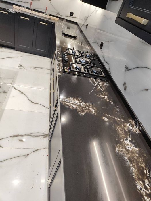 Изготовление столешниц для кухонь и ванных комнат, а также подокоников