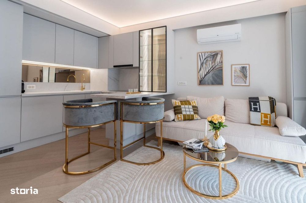 2 Camere Cortina North Aviatiei Pipera Terasa Parcare Design Premium