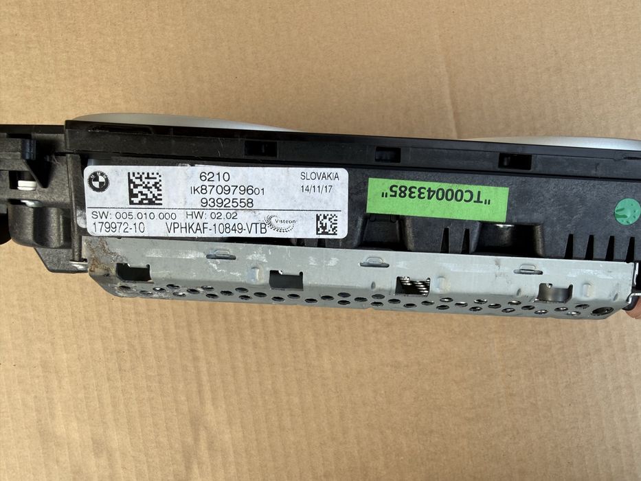 Километраж дигитален BMW G20/21 G30/31 X3 G01 X4 G02