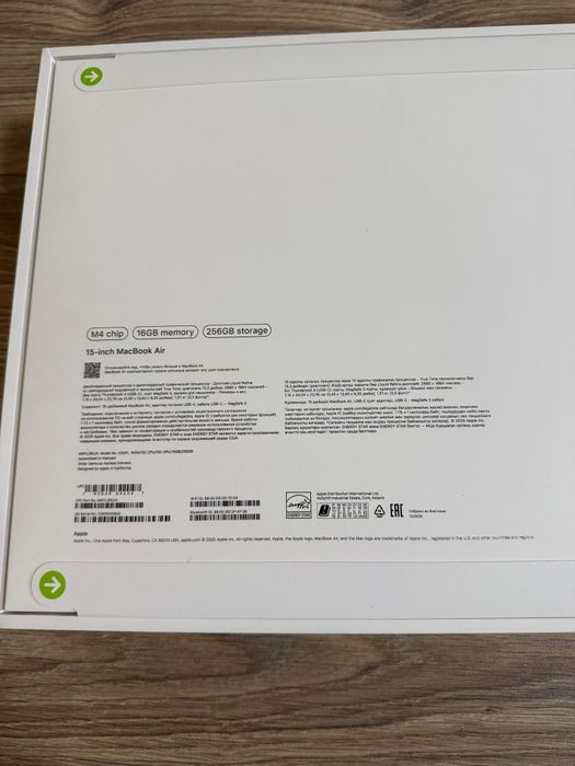 Macbook Air M4 16/256Gb