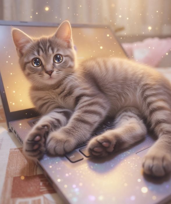 Котики и кошечки.Ласковые.