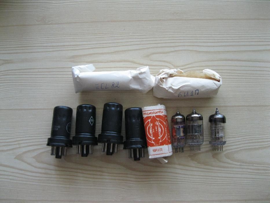 Радиолампи -нови и употребявани