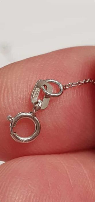 Lantic aur alb, safir si diamante