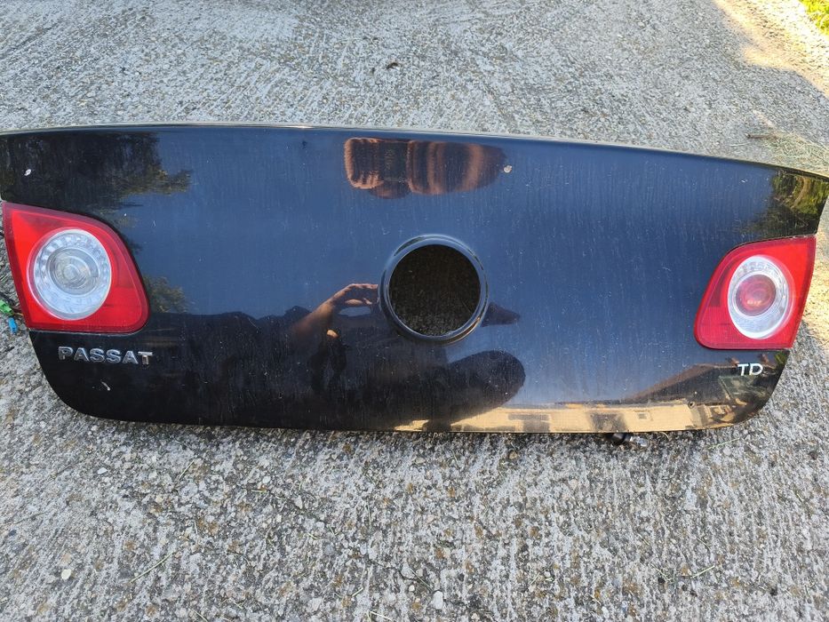Ușă portbagaj haion negru/gri LA7W Volkswagen Passat B6 sedane berlină