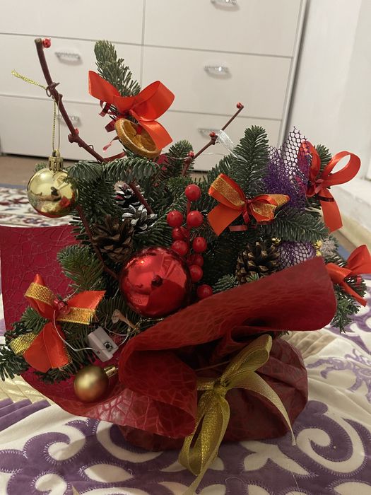 Букет новогодний