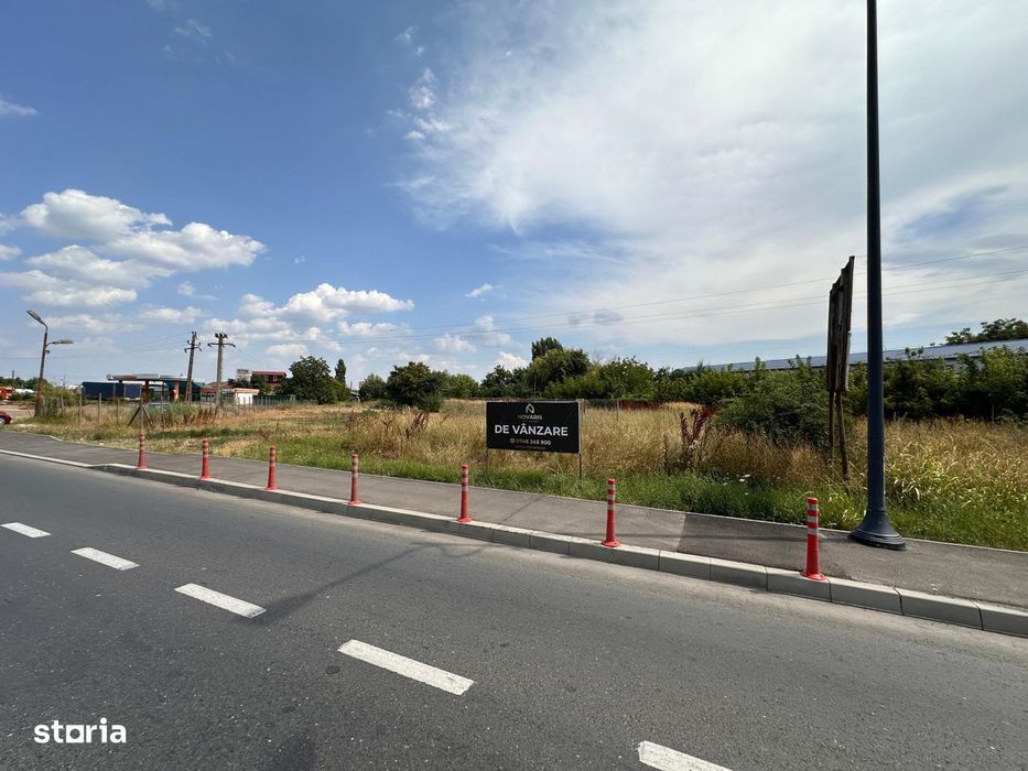 Teren Intravilan 4.645 mp la E85 – Vizibilitate si Vad Comercial