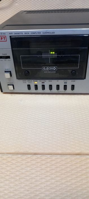 Casetofon deck vintage RFT D 100