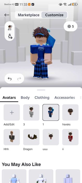 Аккаунт роблокс игра