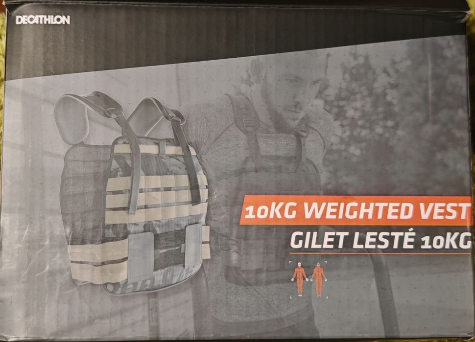 Vesta cu greutăți Decathlon 10 kg