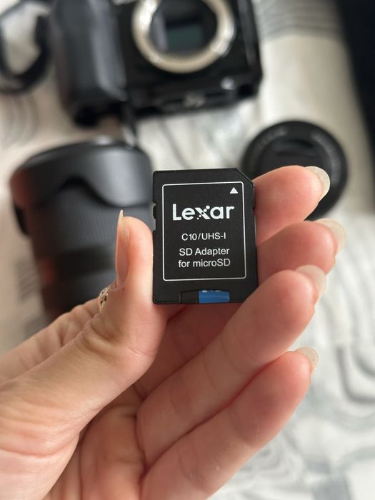 Sony zv e-10 със статив