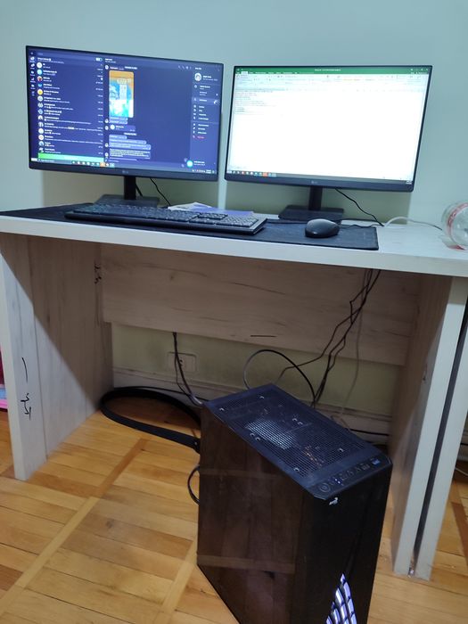 Компьютер + 2 монитора LG 24″