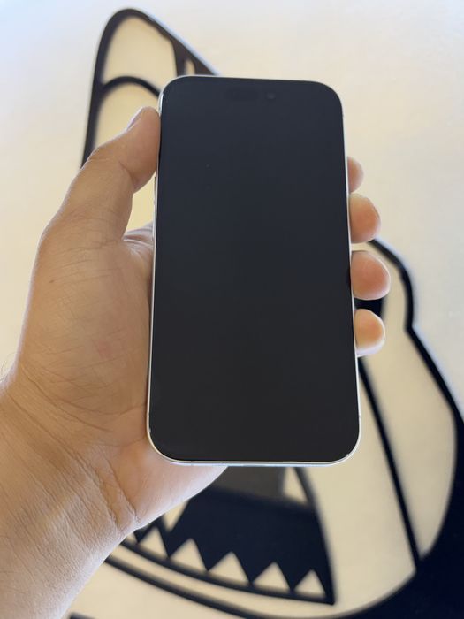Iphone 16 128gb 89% whote titanium