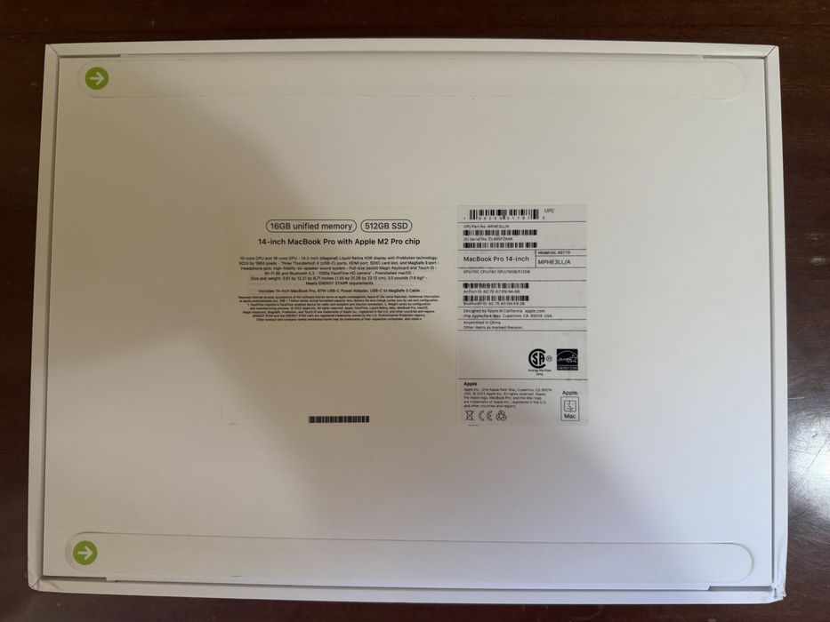MacBook Pro 14" M2 Pro, 16/512GB